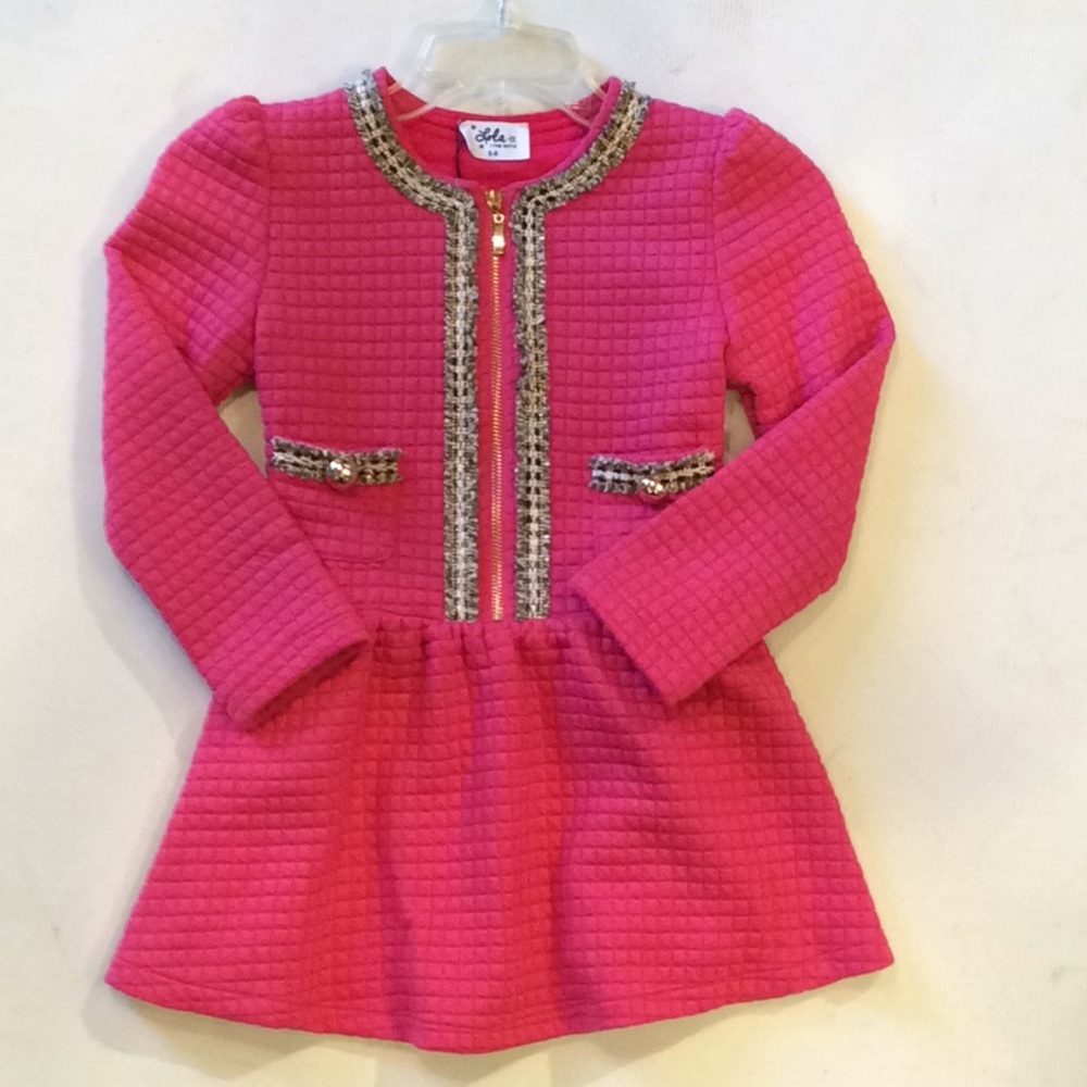 NWT! Pink Quilted Dress